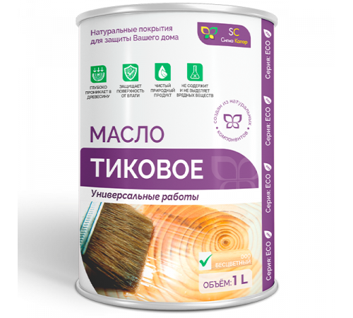 Приобрести ТИКОВОЕ МАСЛО ДЛЯ ДЕРЕВА в Златоусте, Челябинская область